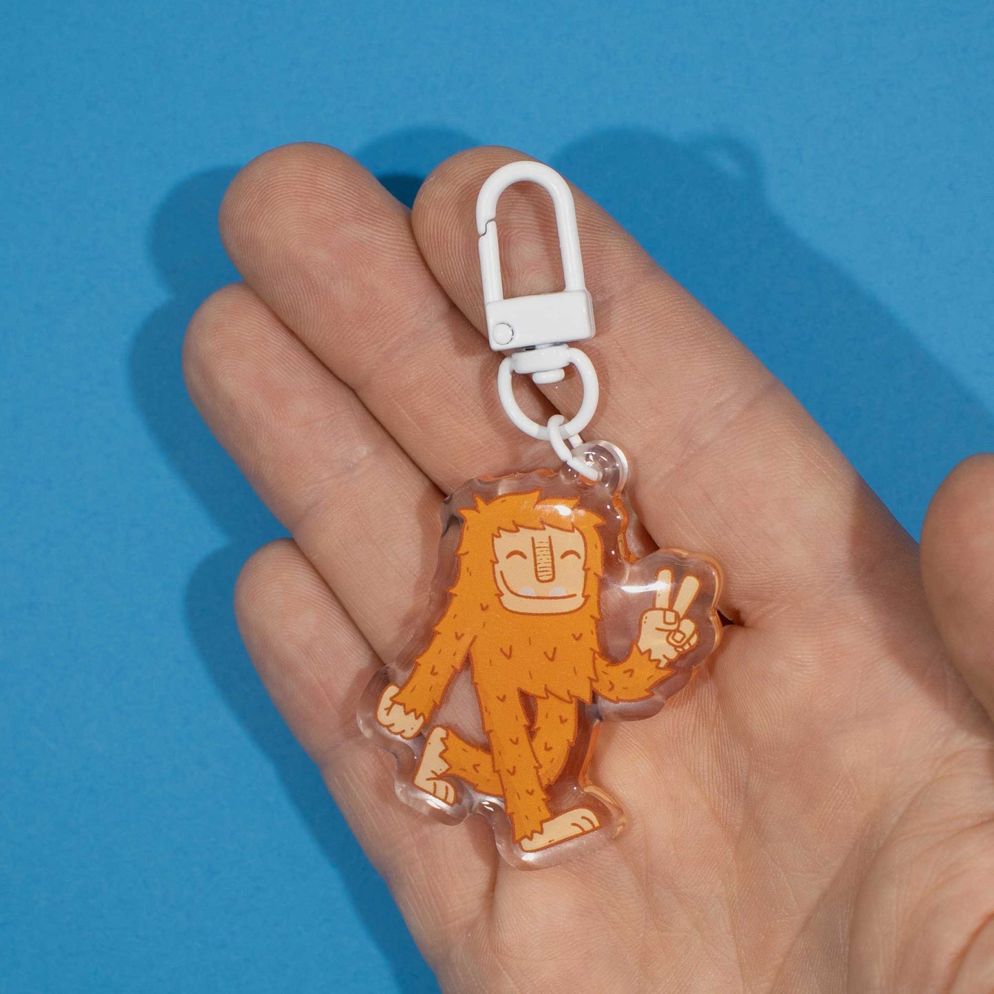 Bigfoot Acrylic Keychain