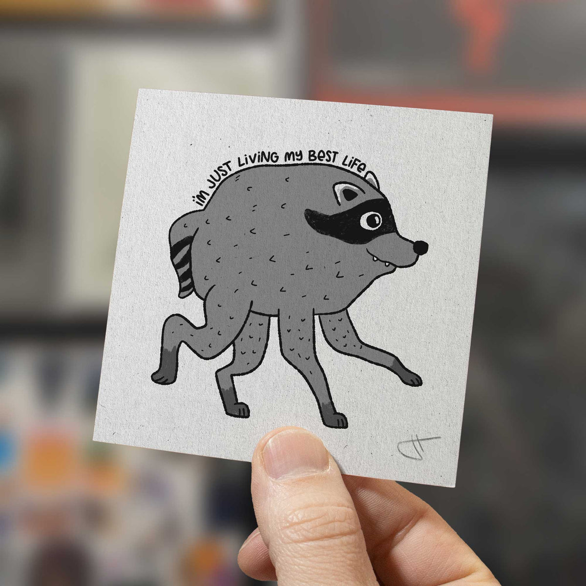 Derpy Jimothy Art Print