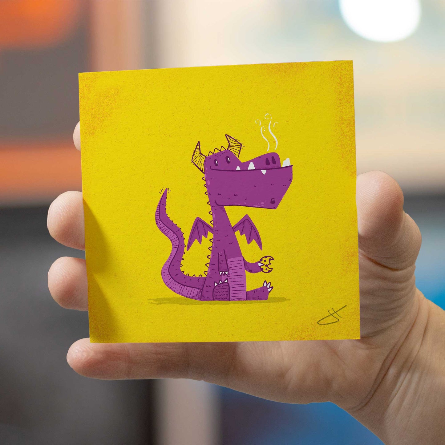 Dragon Cookie | Mini Art Print