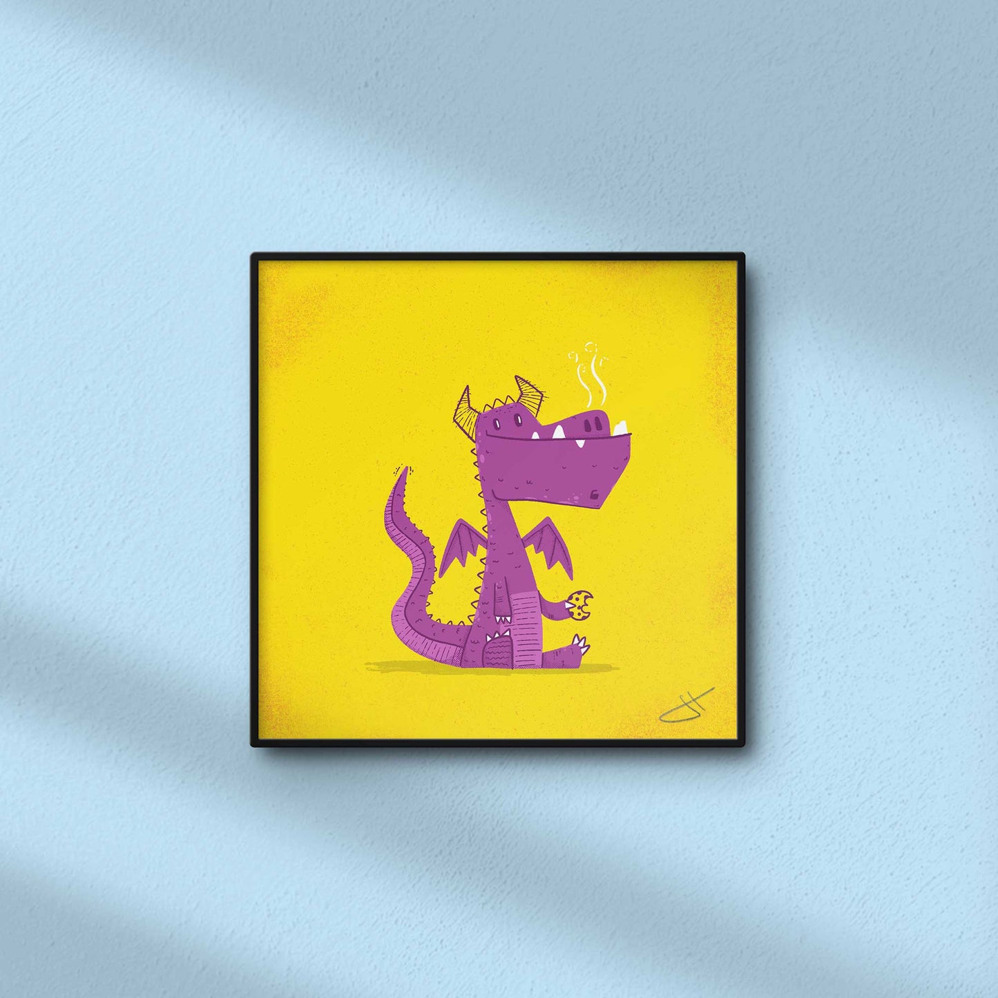 Dragon Cookie | Mini Art Print