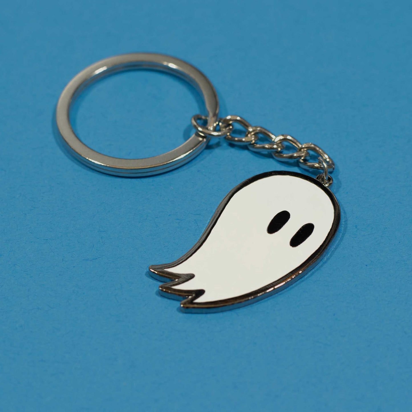 Fred the Ghost | Glow-in-the-Dark Enamel Keychain
