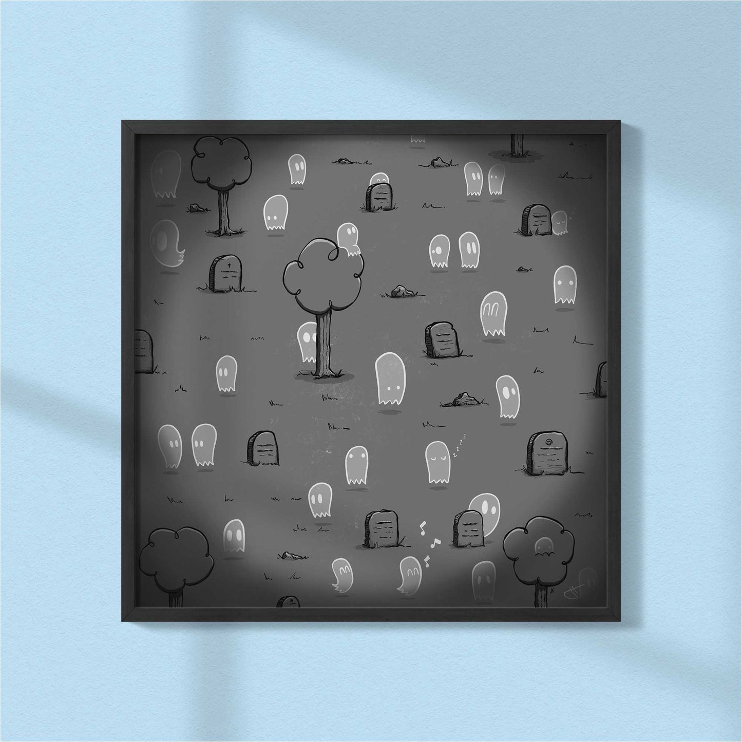 Ghostly Gathering | Art Print