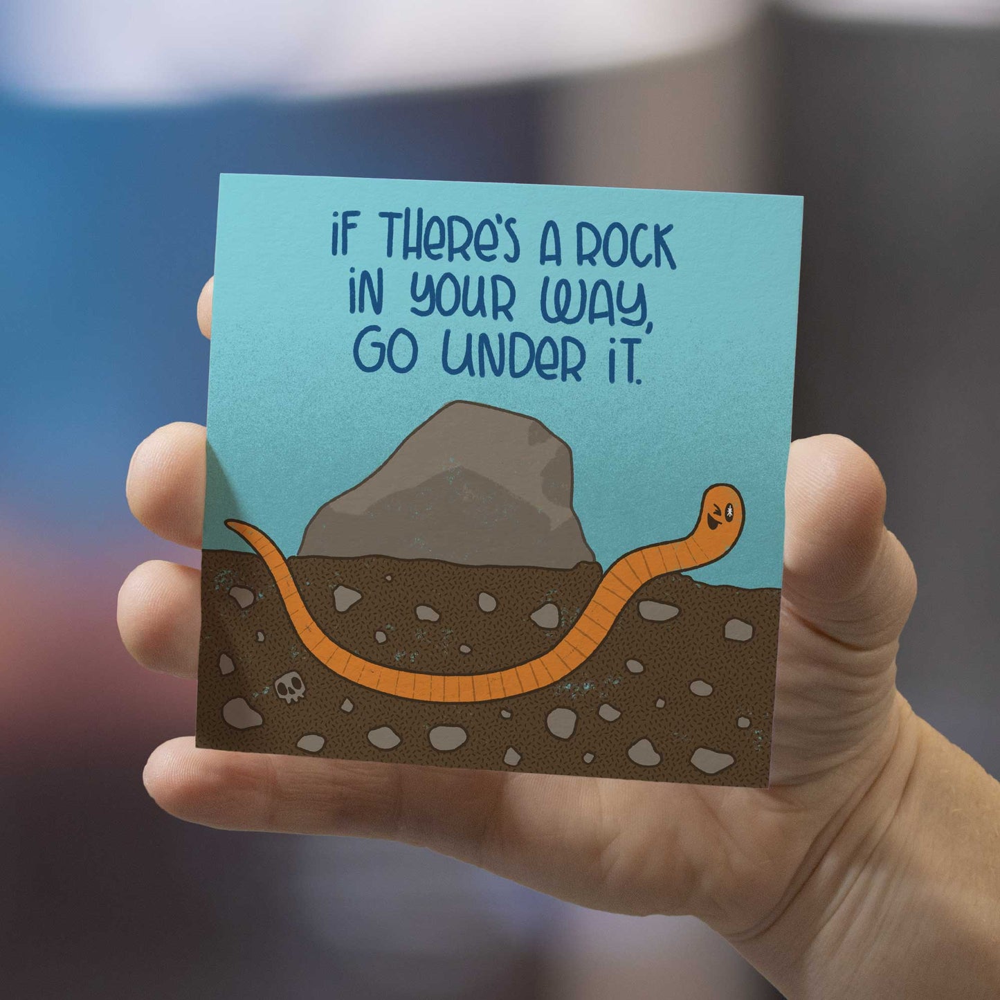If There's a Rock | Mini Art Print