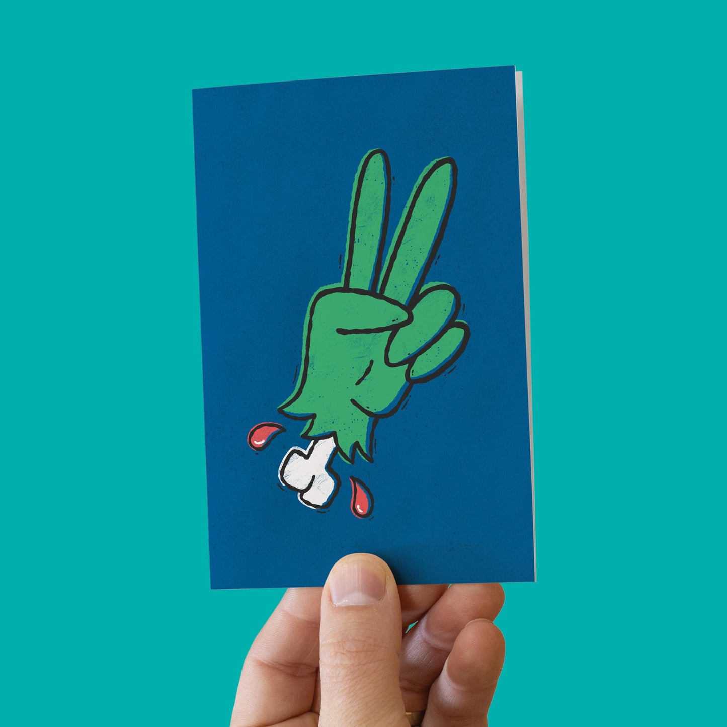 Zombie Vibes | Note Card