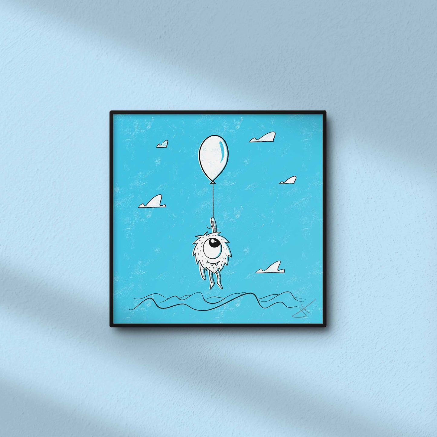 In the Air | Mini Art Print