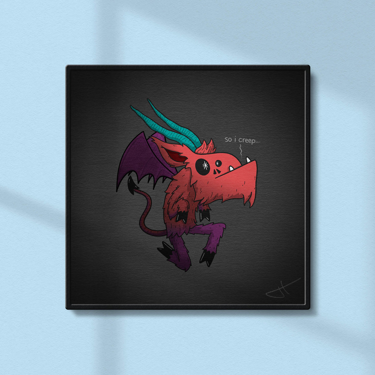 The Jersey Devil Art Print