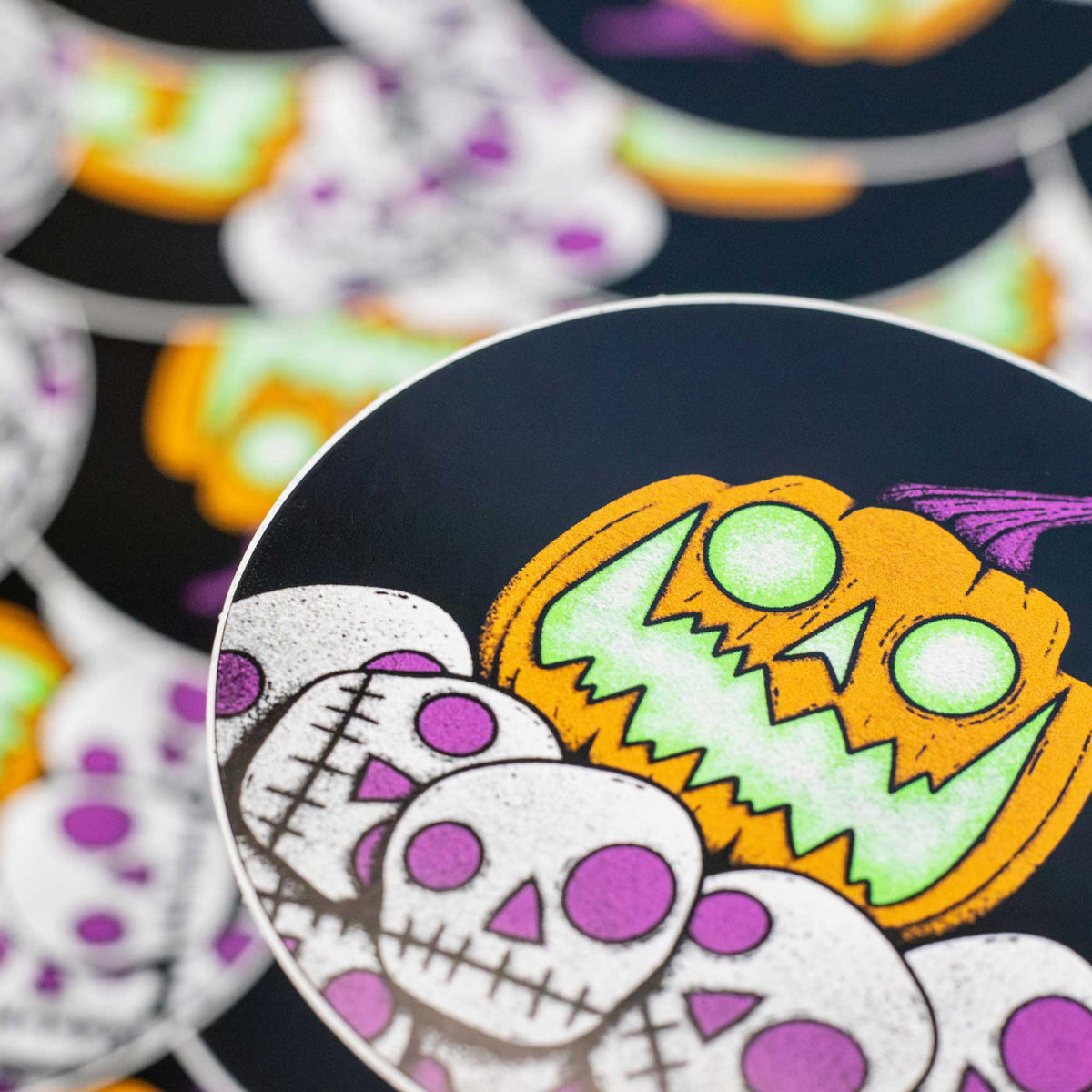 Jack O' Skulls Sticker