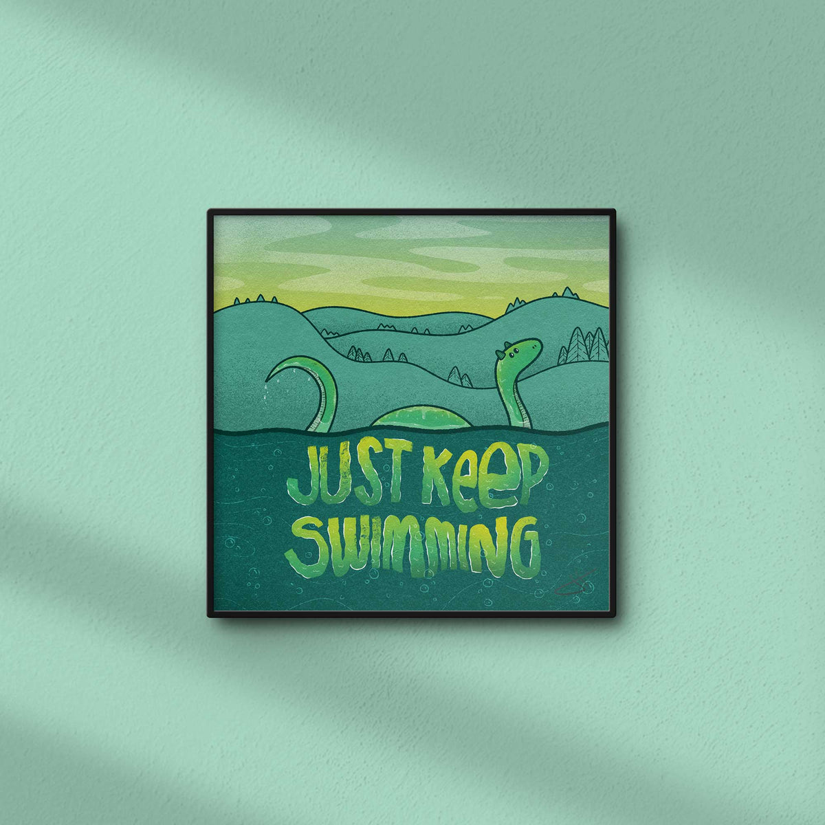 Nessy Art Print
