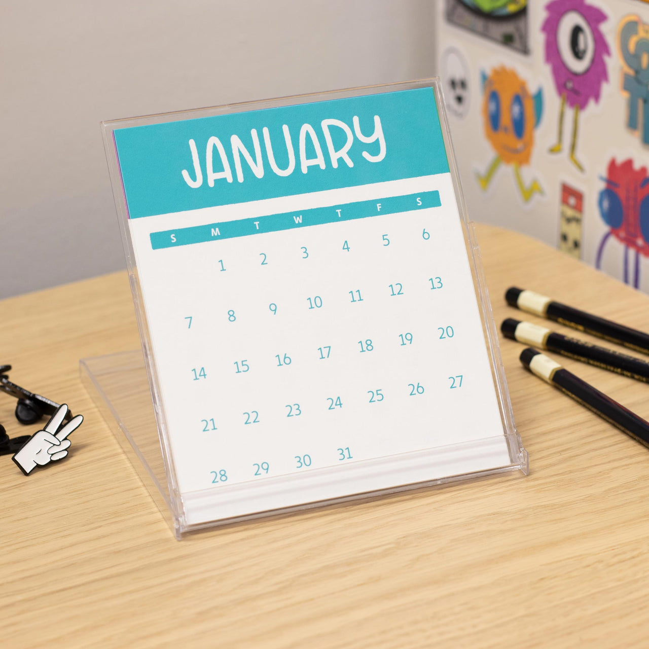Minimal 2024 Desk Calendar