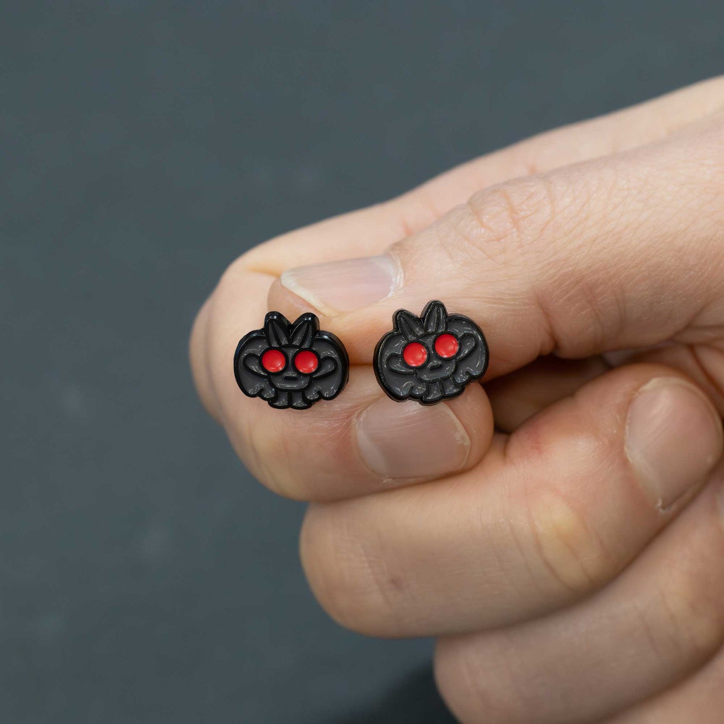 Mothman Earring Studs