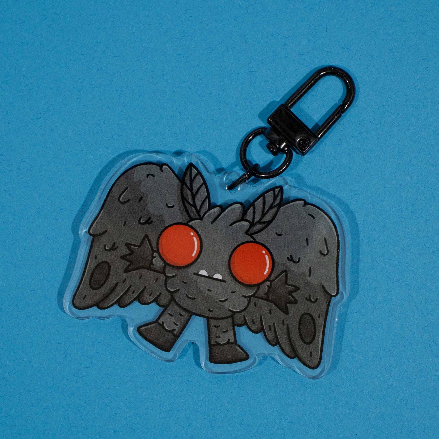 Cute Mothman Acrylic Keychain