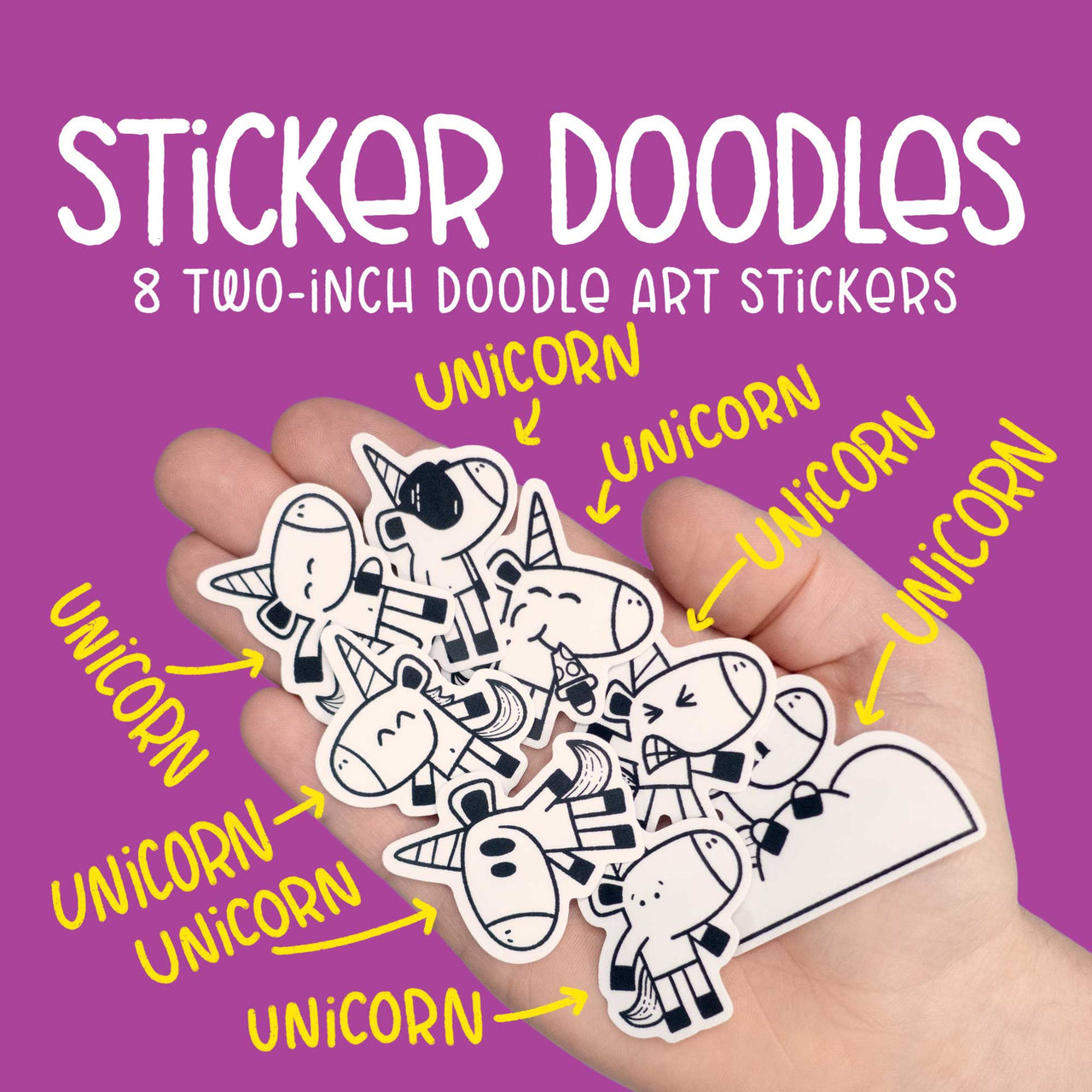 Unicorn Sticker Doodles