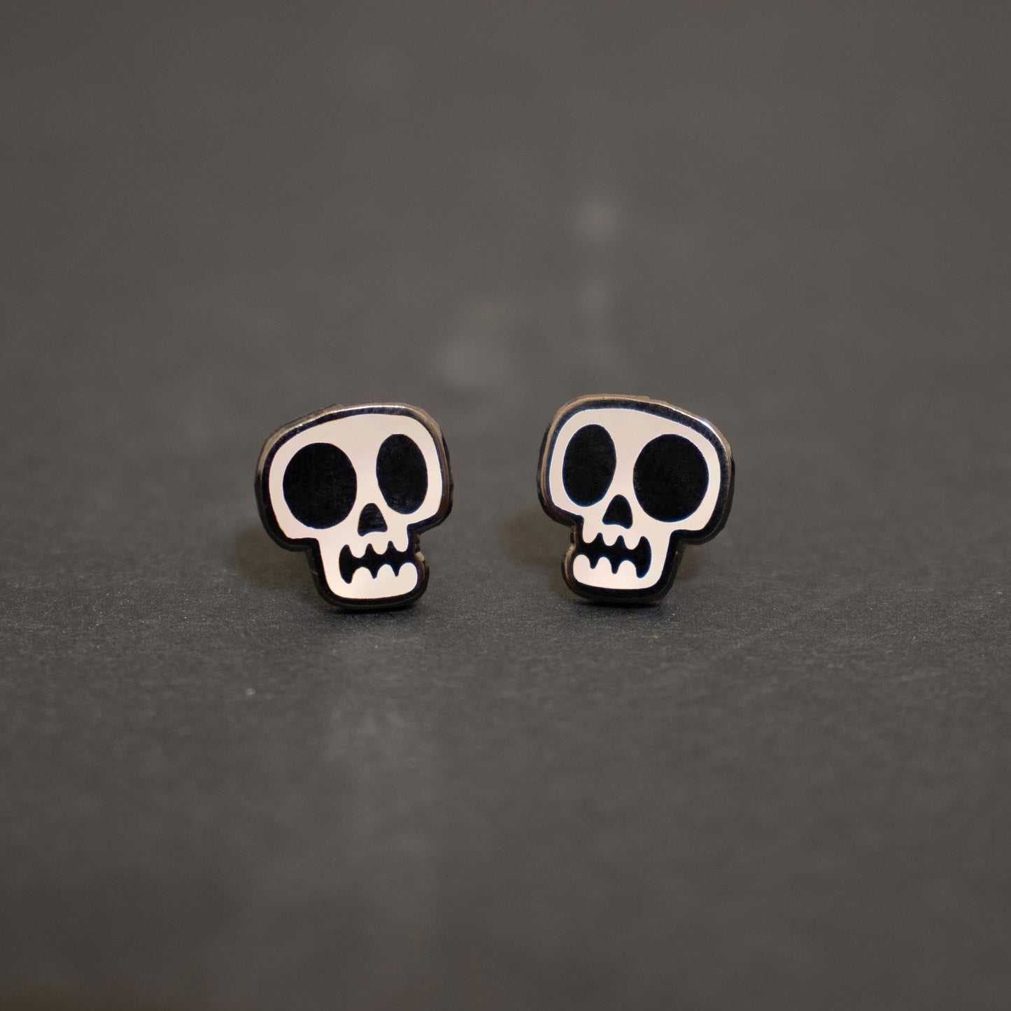 Glow in the Dark Skull Earrings