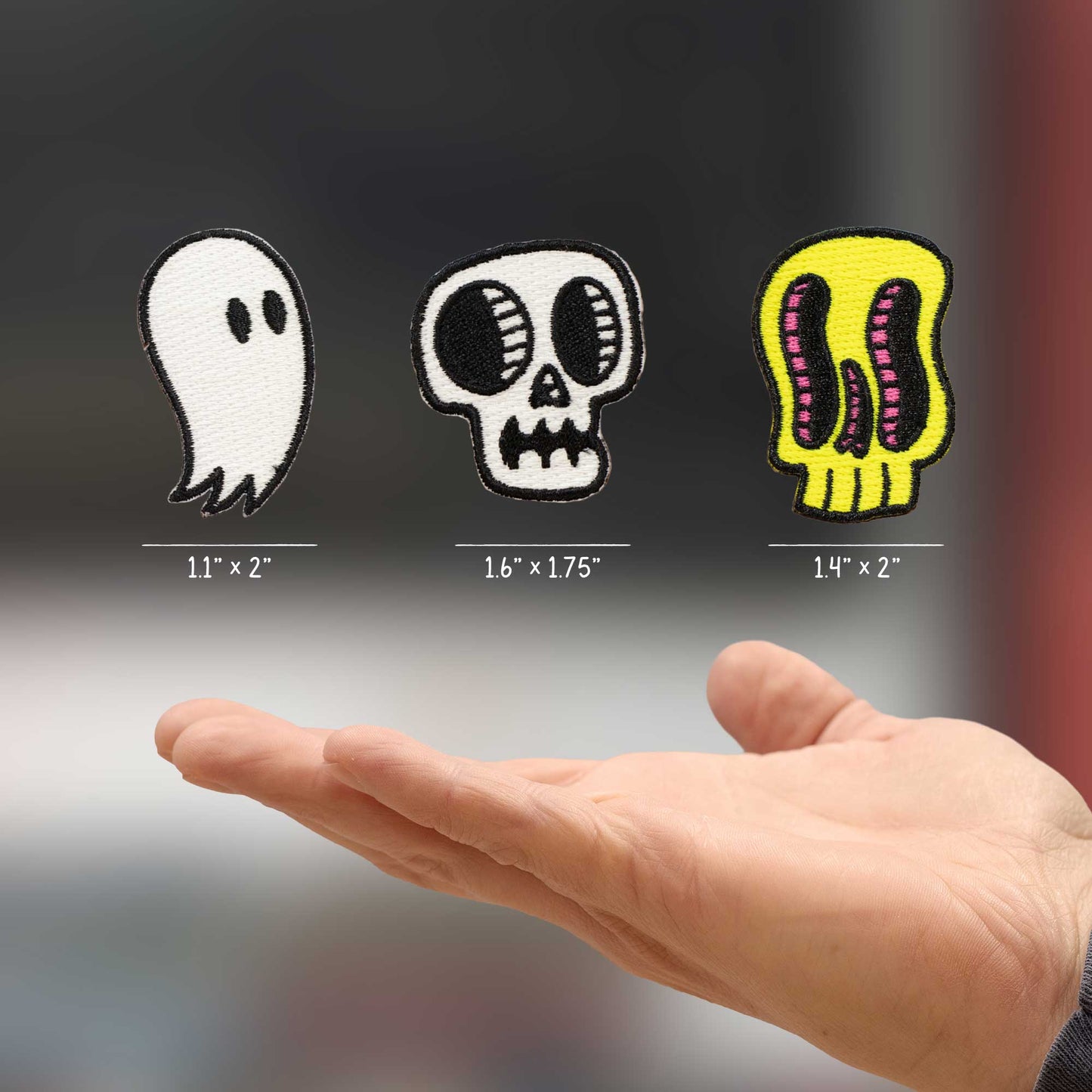 Pack of Small Iron-On Patches