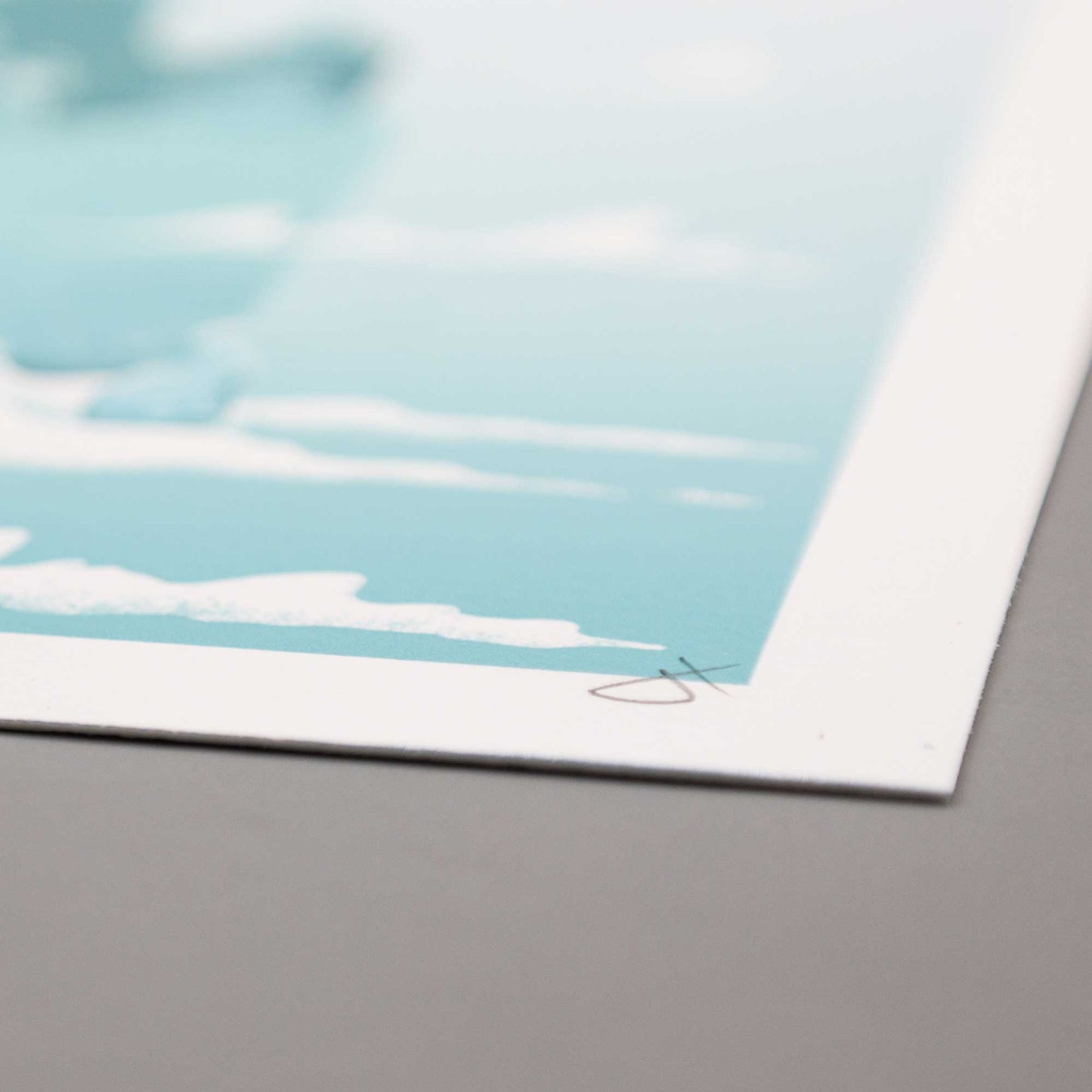 Teal Island | Art Print