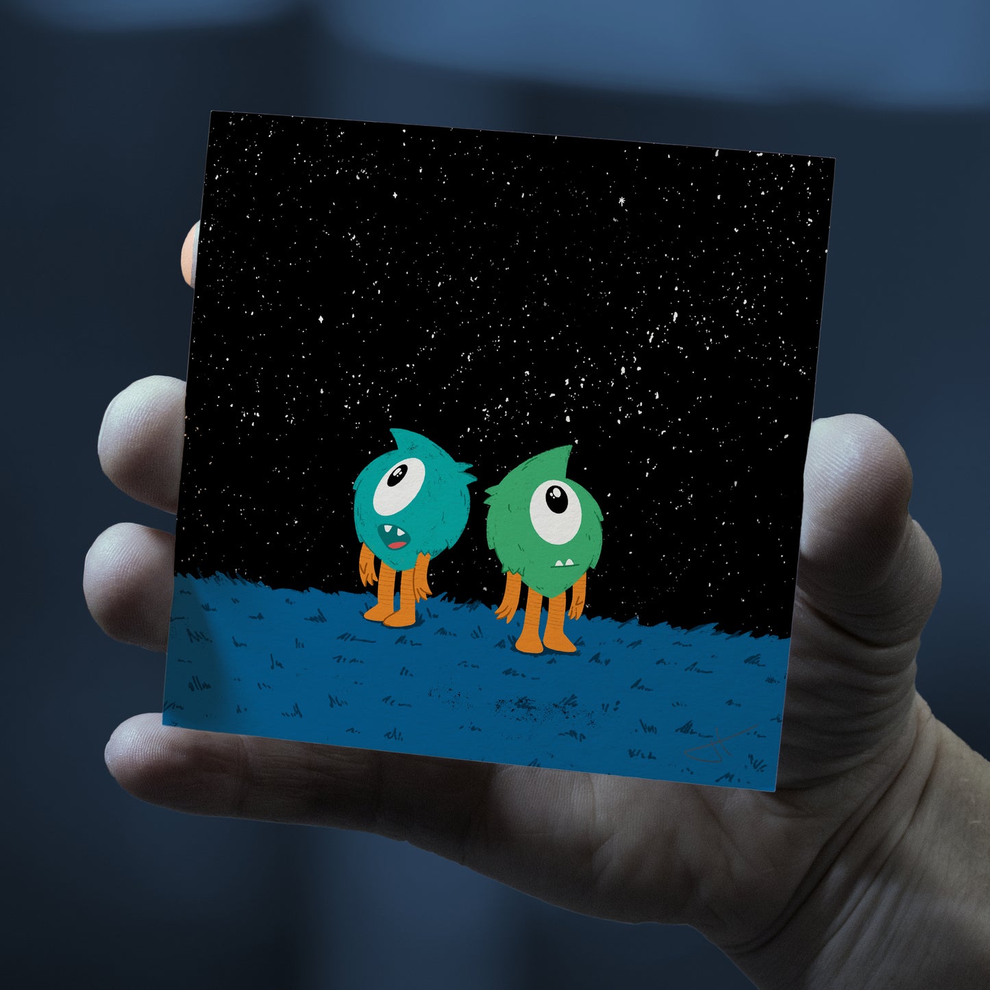 Under the Stars | Mini Art Print