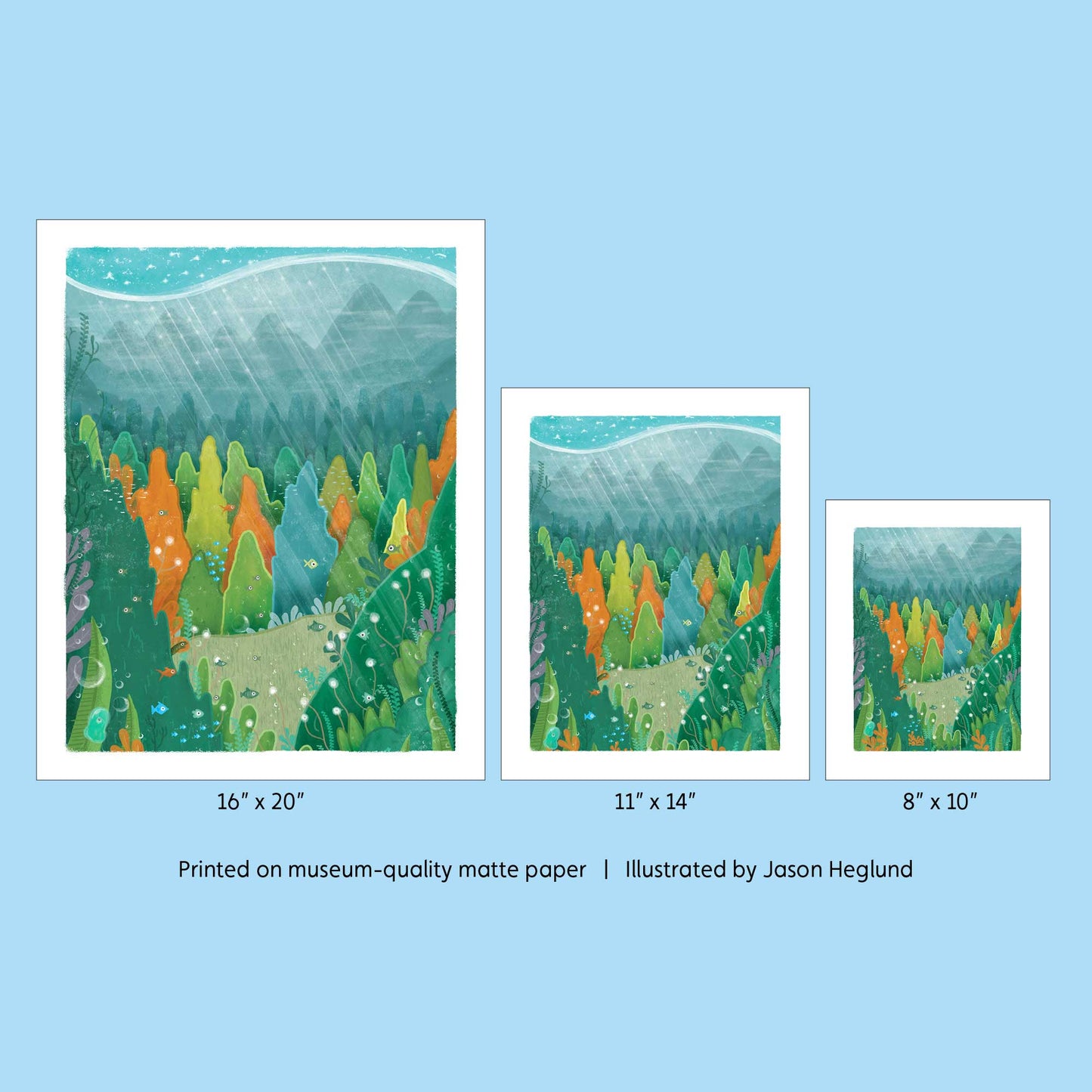 Underwater Adventure | Art Print