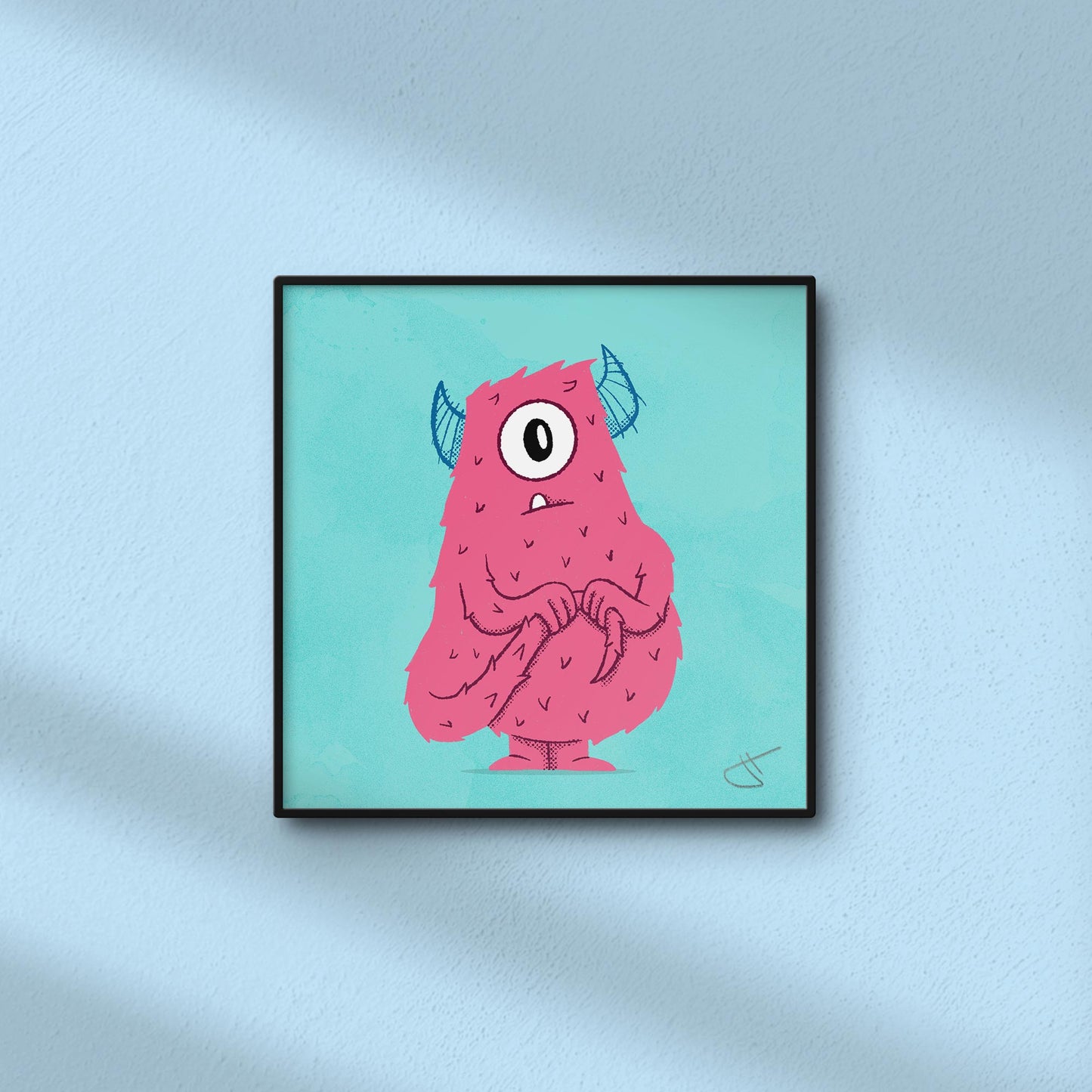 Wallace the Worrier | Art Print