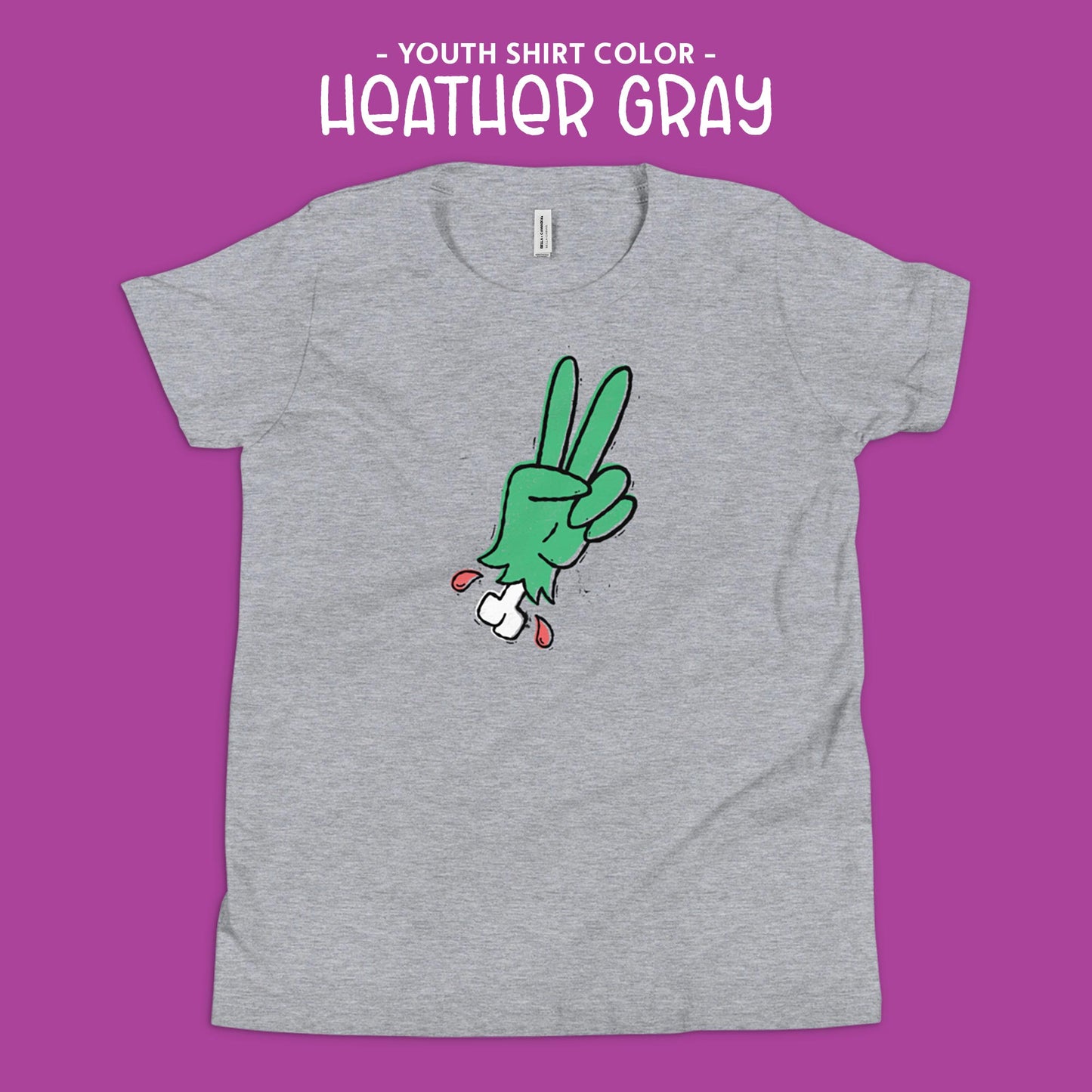 Zombie Peace Hand T-Shirt