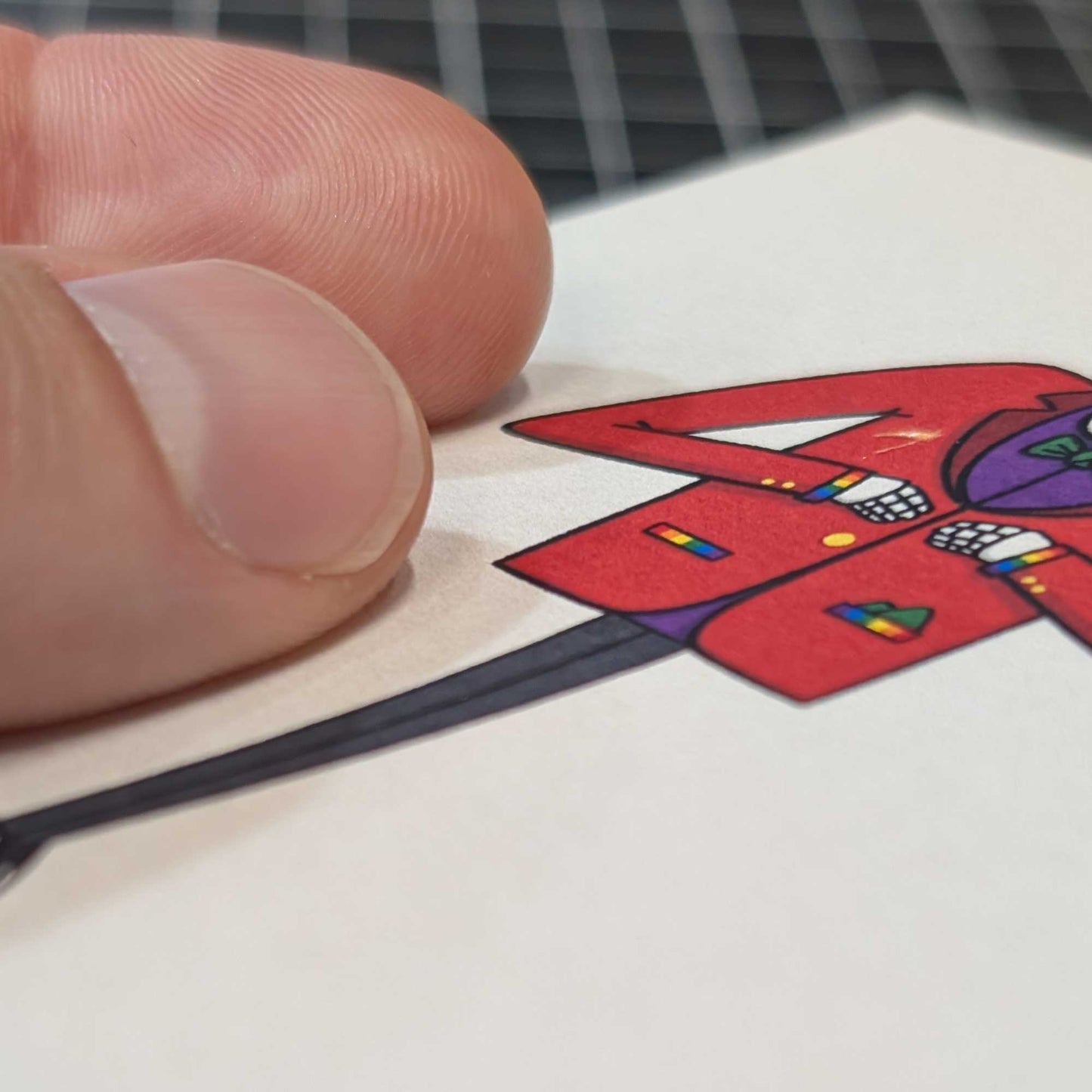 Pride on Sleeve | Mini Art Print