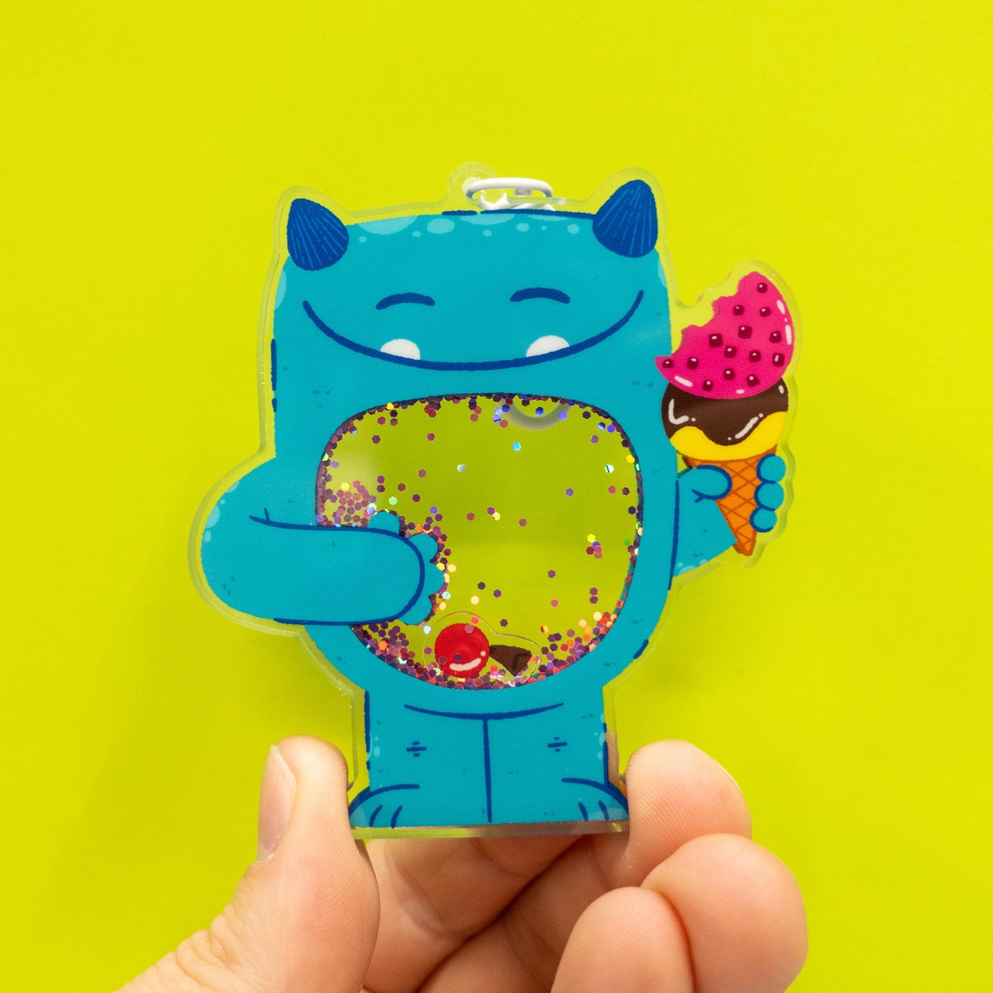 Ice Cream Monster | Shaker Charm
