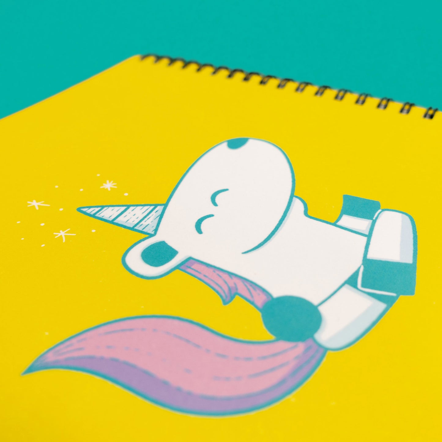 Meditating Cat and Meditating Unicorn | Notebook