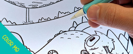 June Coloring Party