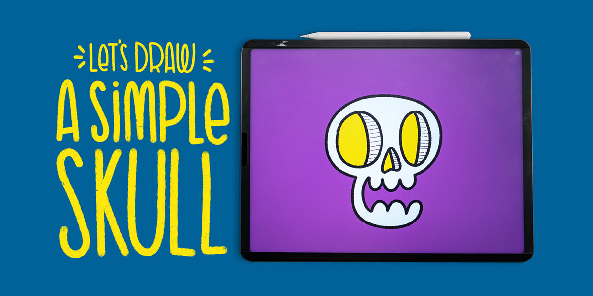 Let's Draw a Simple Skull