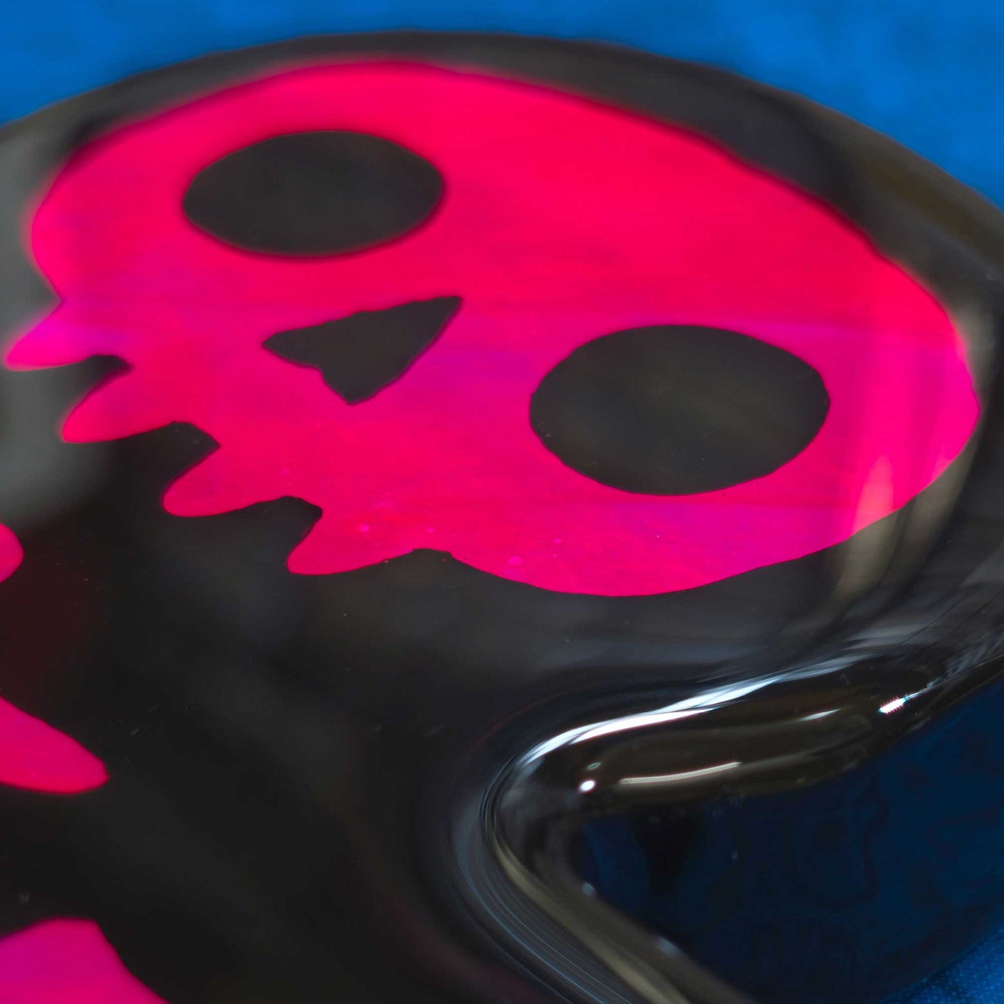 Gingerbread Skelly | Blacklight Woodcut Wall Art 1225