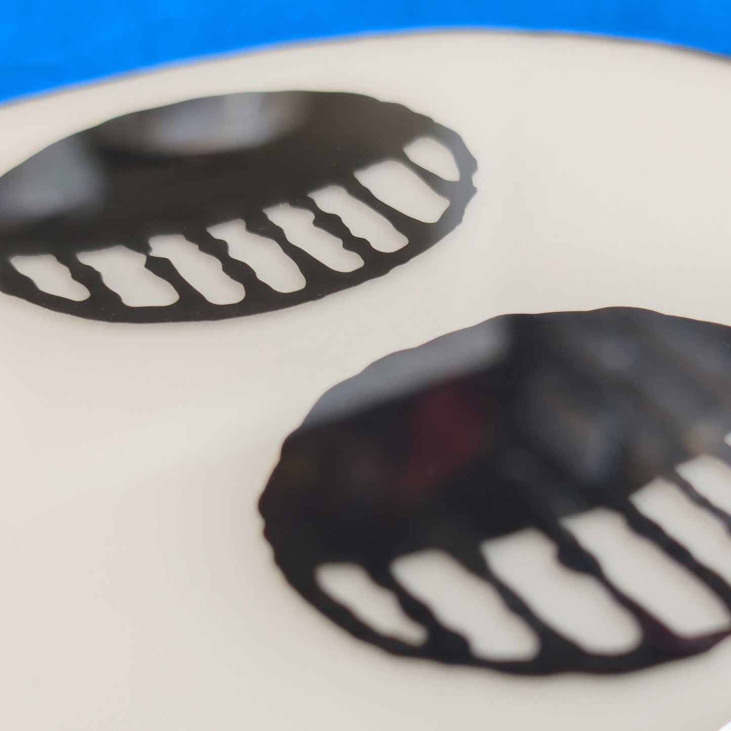 Glowy Ghostie | Glow in the Dark Woodcut Wall Art 1225