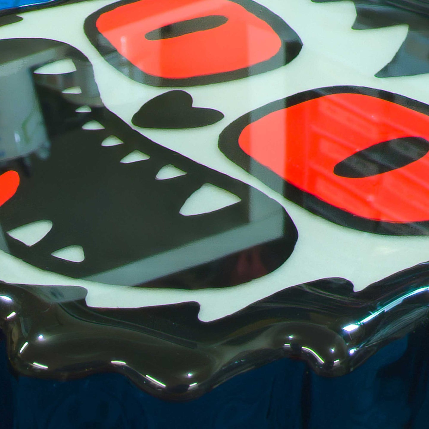 Krampus | Glow in the Dark Woodcut Wall Art 1225