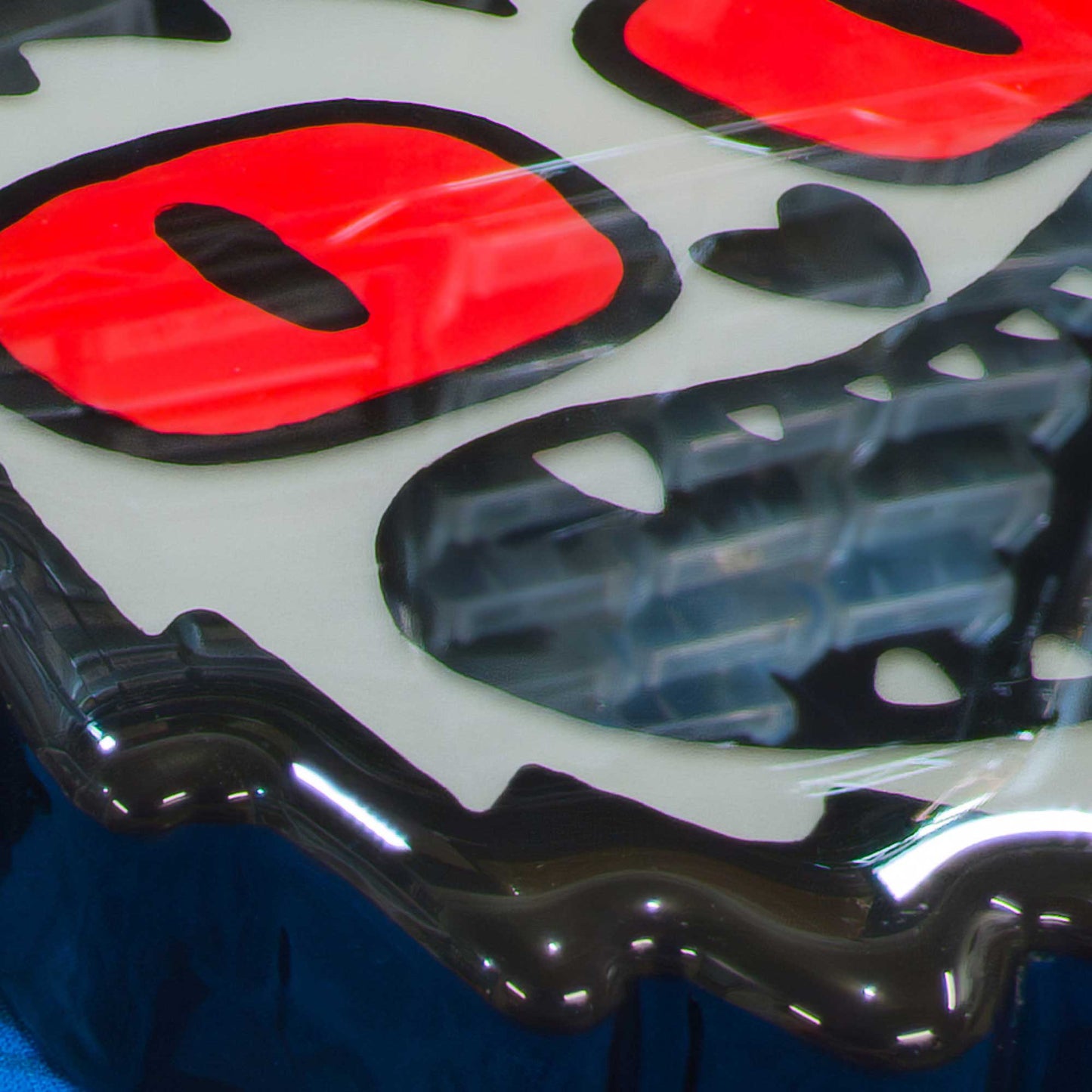 Krampus | Glow in the Dark Woodcut Wall Art 1225