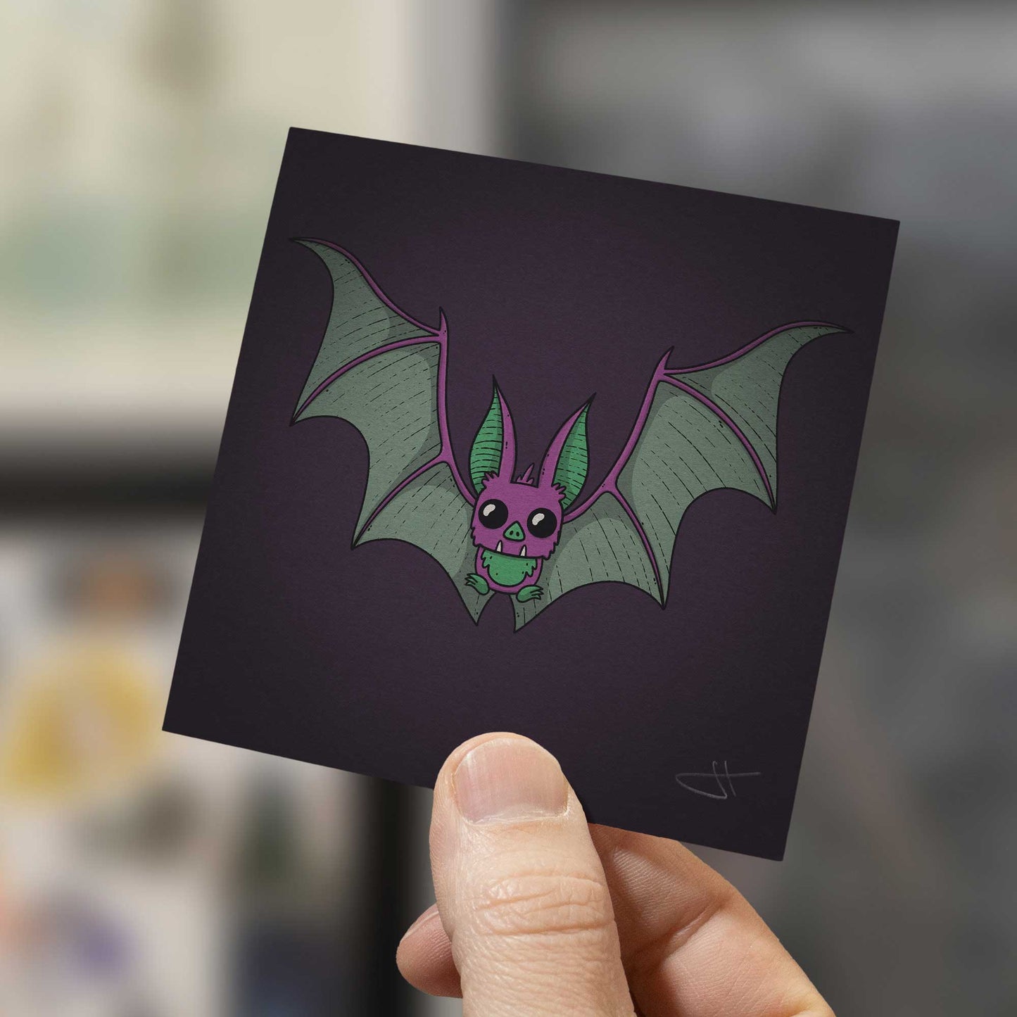 Bat! | Mini Art Print