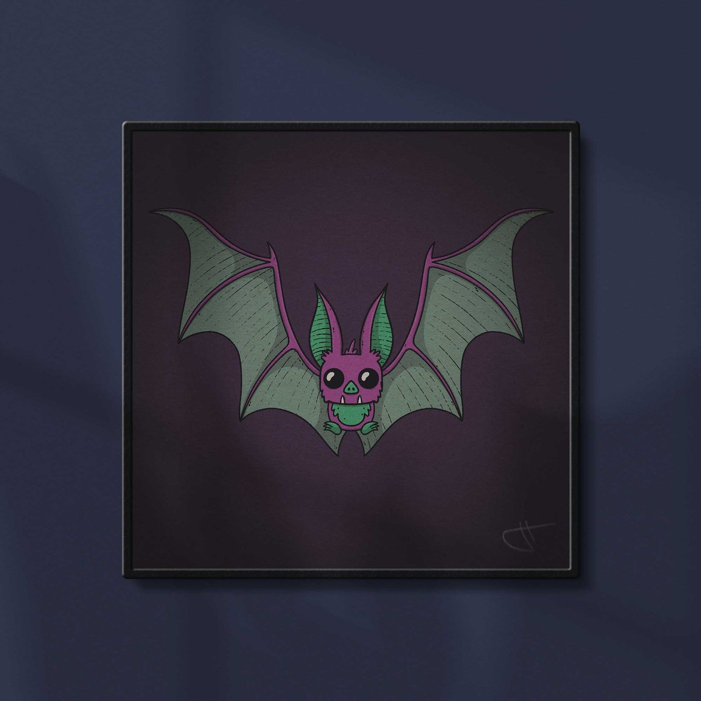 Bat! | Mini Art Print