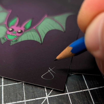 Bat! | Mini Art Print