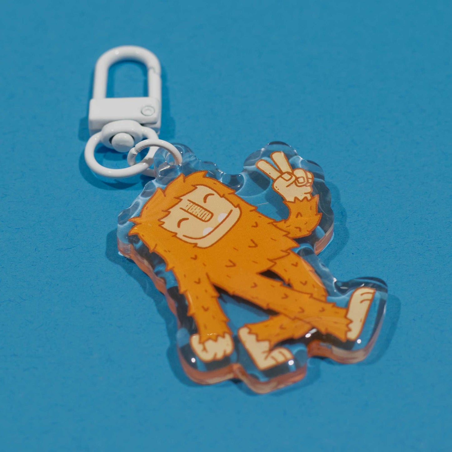 Bigfoot Acrylic Keychain