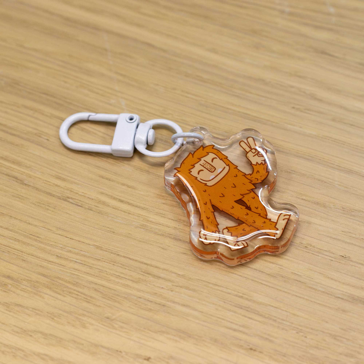 Bigfoot Keychain