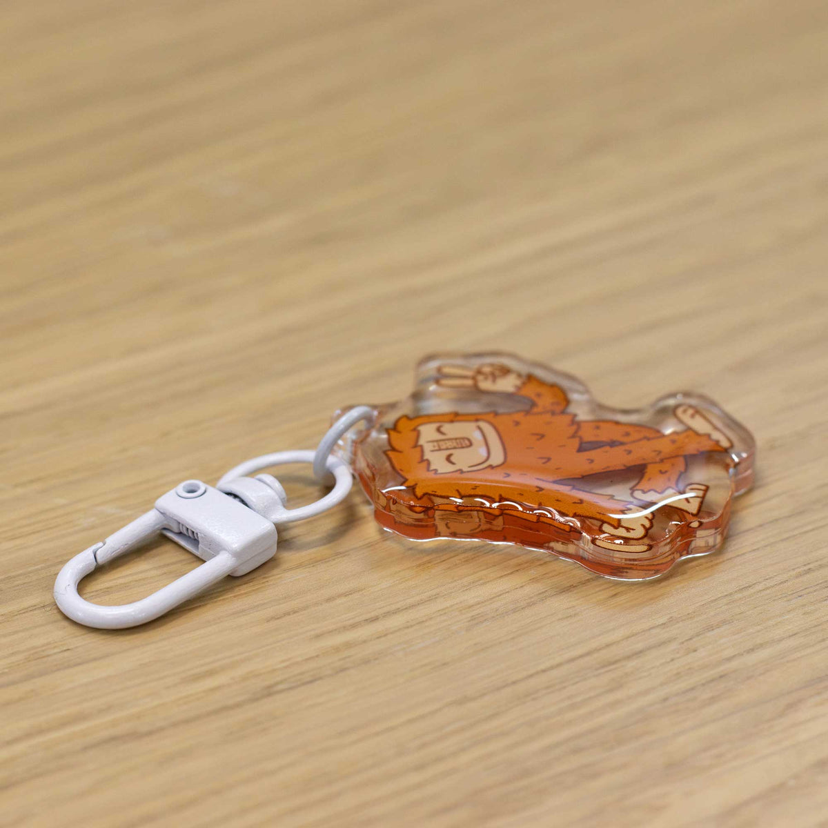 Bigfoot Keychain