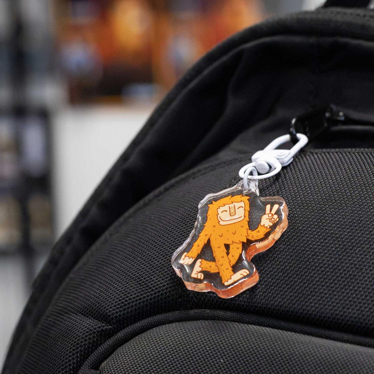 Bigfoot Keychain