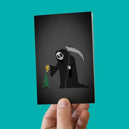 Death Decorates | Christmas Card