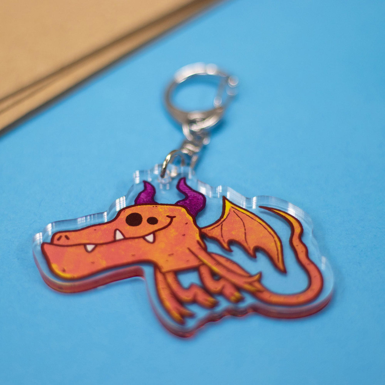 Draggin Dragon | Acrylic Keychain