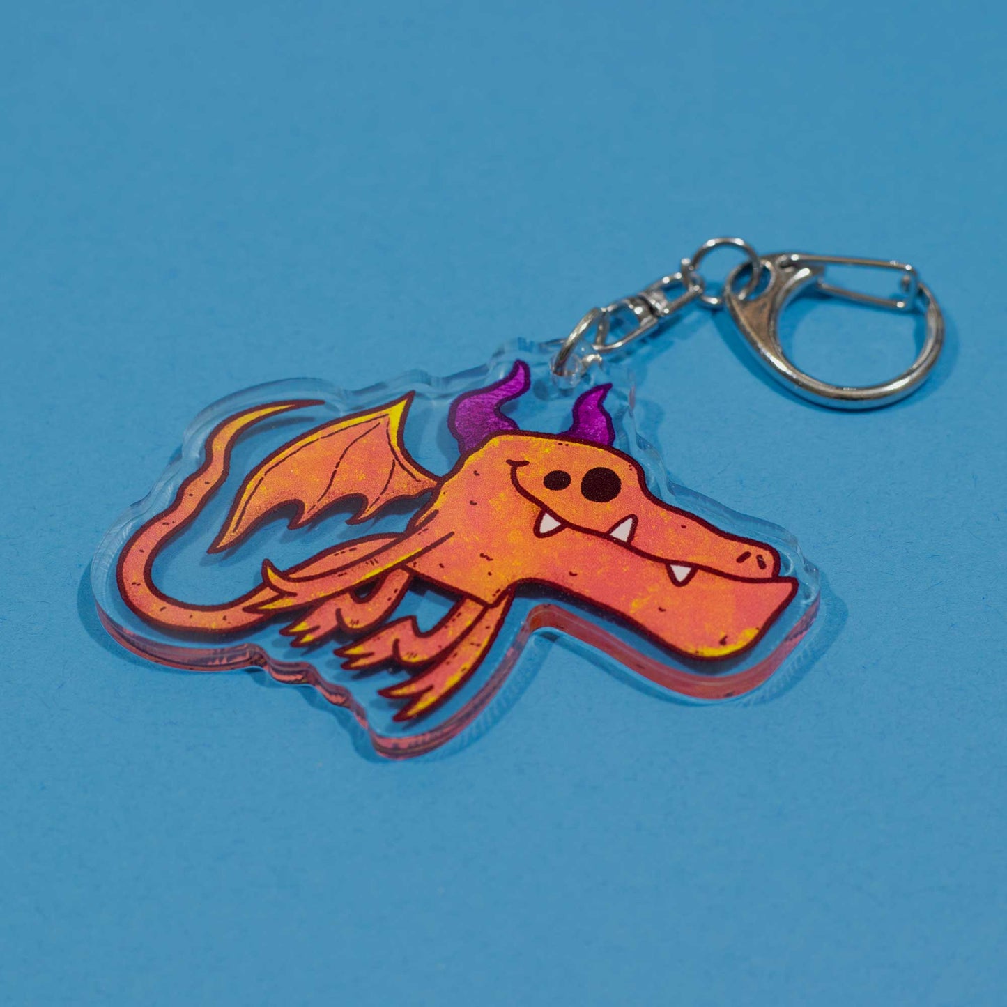 Draggin Dragon | Acrylic Keychain