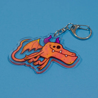 Draggin Dragon | Acrylic Keychain