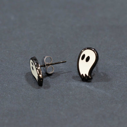 Fred the Ghost Earrings