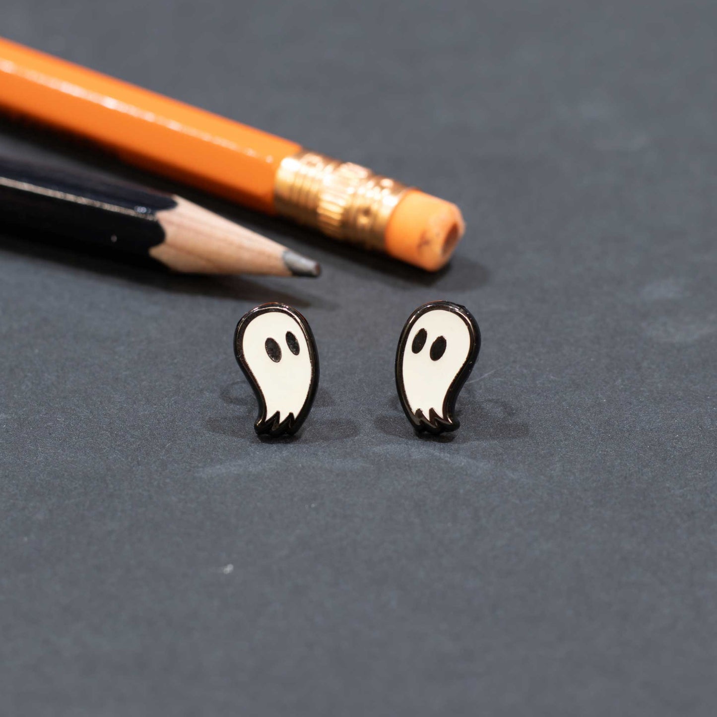 Fred the Ghost Earrings