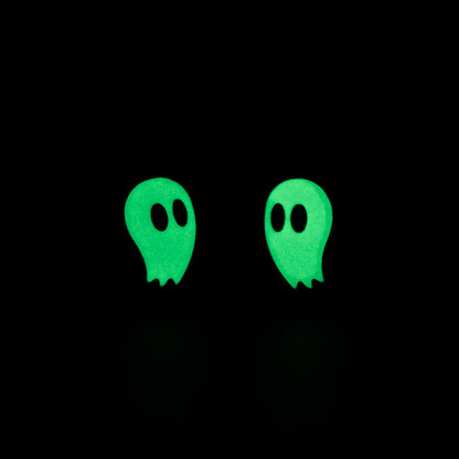 Glow in the Dark Ghost Earrings