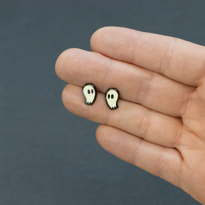 Glow in the Dark Ghost Earrings
