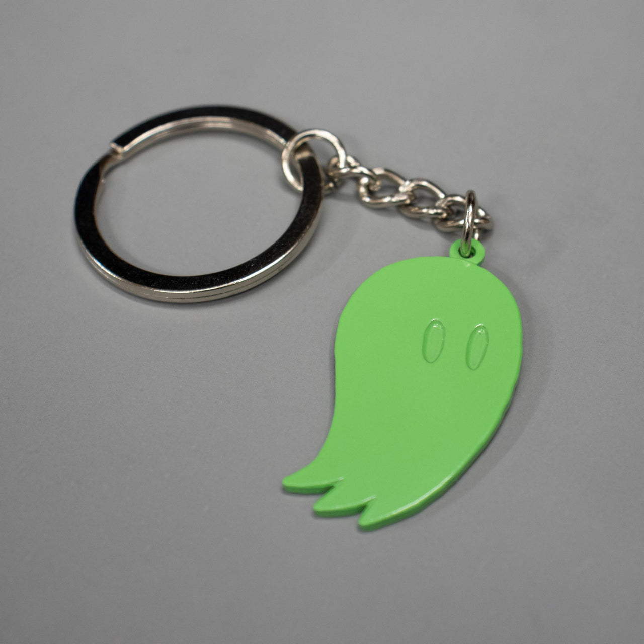 Fred the Ghost | Slime Green Enamel Keychain