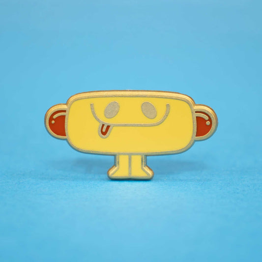 Hot Dog | Friendly Foods Enamel Pin