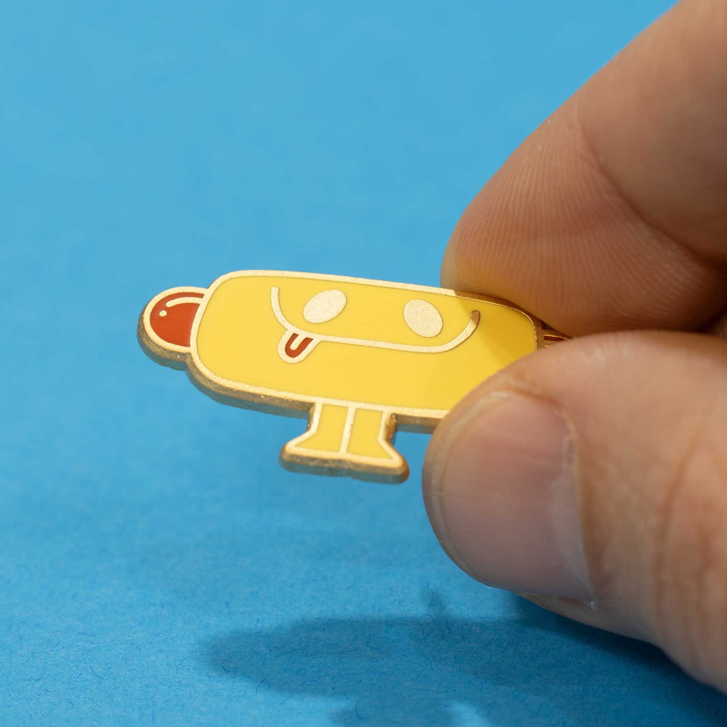 Hot Dog | Friendly Foods Enamel Pin